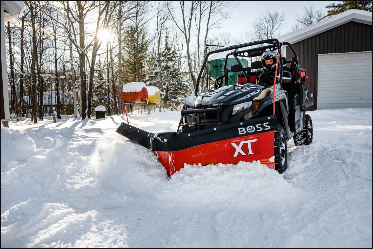 Straight Blade Plow with Extending Wings - Sanderson Auto Repair