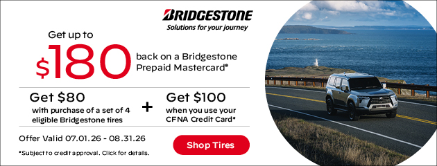 Bridgestone Offer | Sanderson Auto Repair