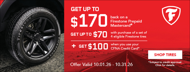 Firestone Offer | Sanderson Auto Repair