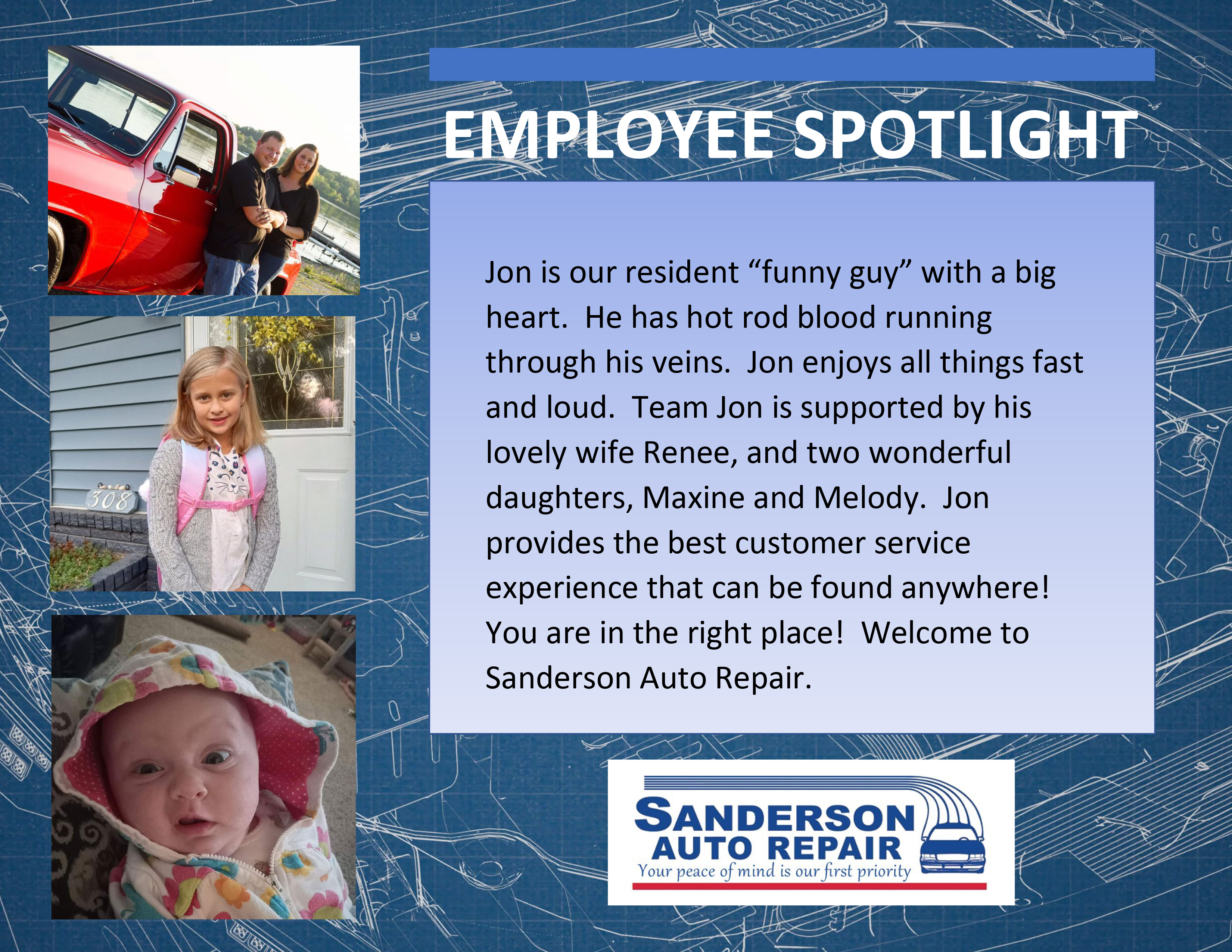 Sanderson Auto Repair | Employee Spotlight | Jon