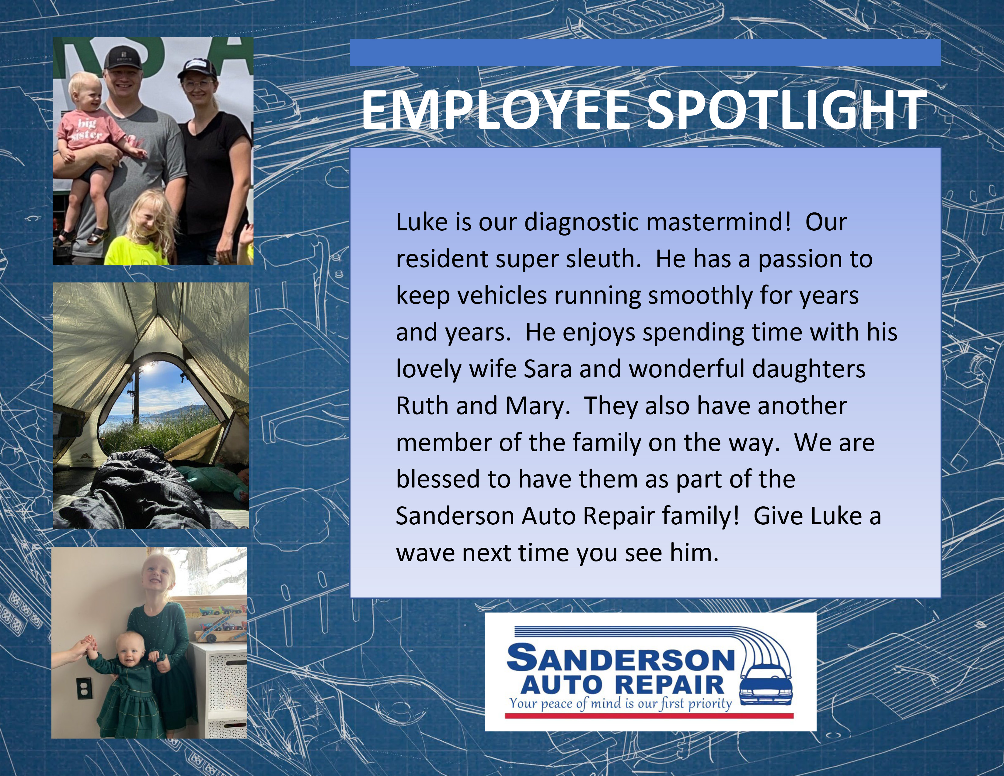 Sanderson Auto Repair | Employee Spotlight | Luke
