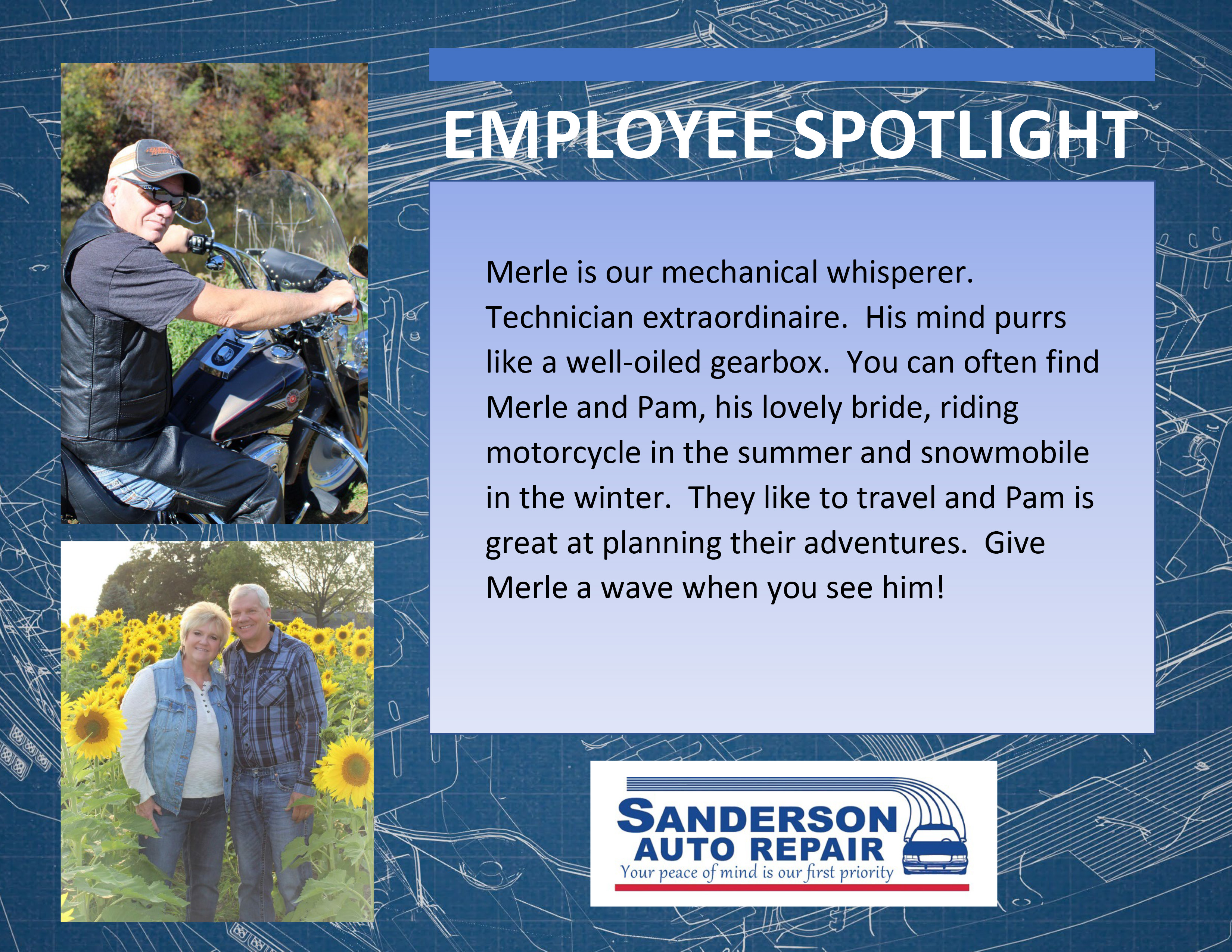 Sanderson Auto Repair | Employee Spotlight | Merle