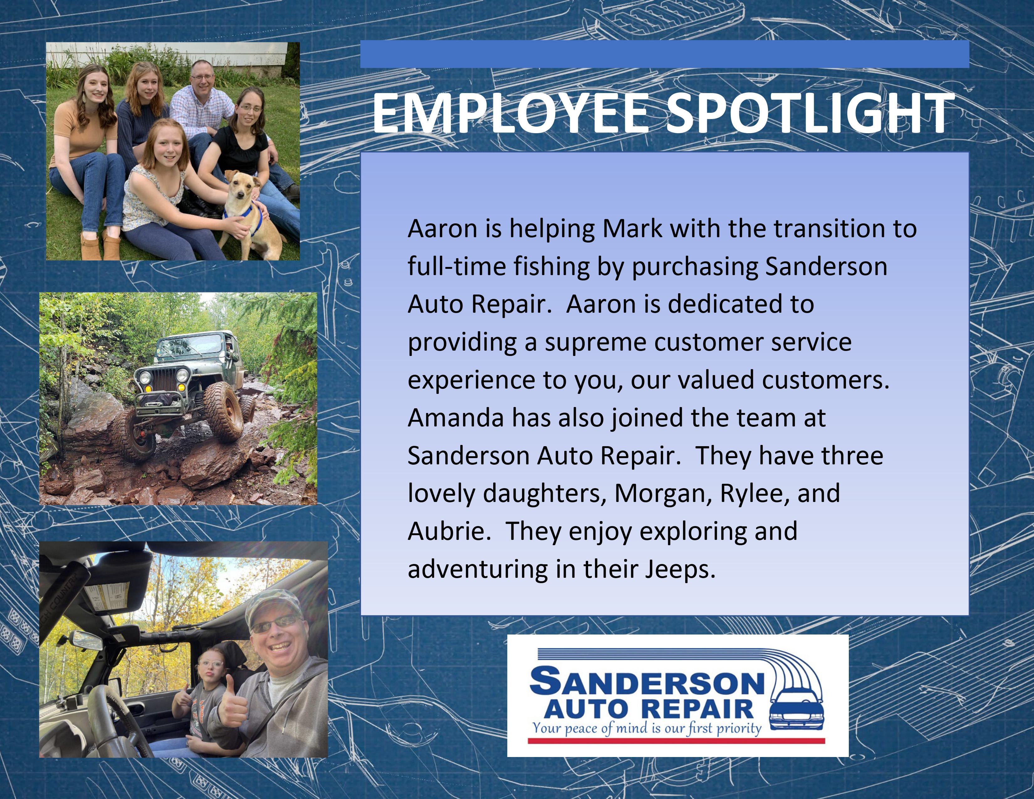 Sanderson Auto Repair | Employee Spotlight | Arron